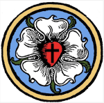 The Luther Rose, colored.
https://www.gottesdienst.org/gottesblog/2018/10/31/luthers-seal