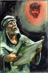 Oil painting by Dr. Peter Ruckman
